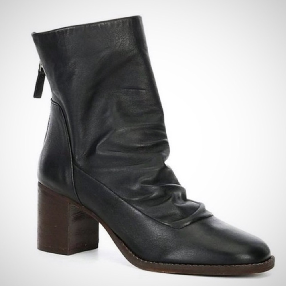 Freedom Leather Ankle Boots